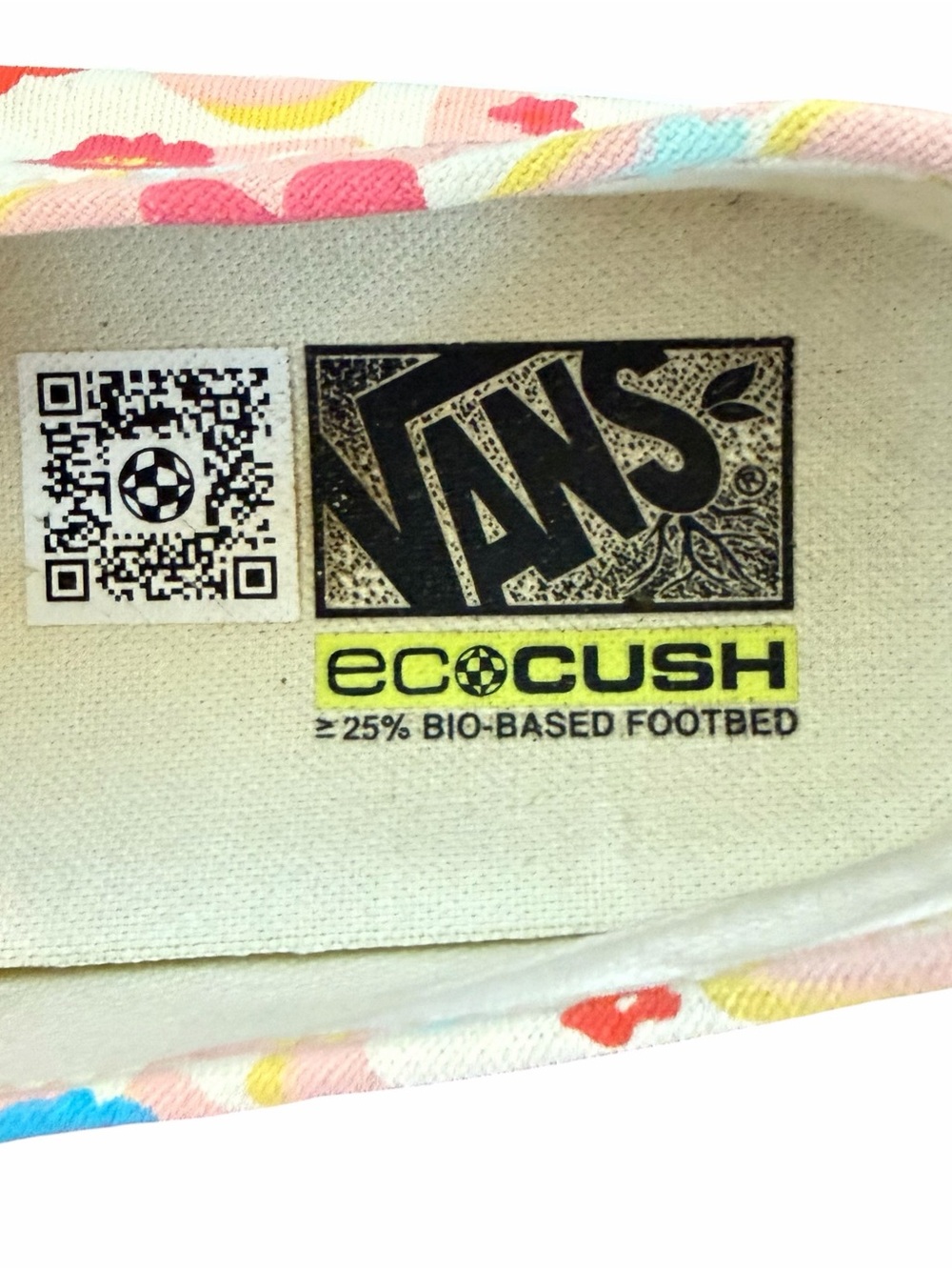 Vans Eco Cush Slip-On Groovy Floral VR3 SF Super Clean Women's Size 10 - Picture 7 of 9